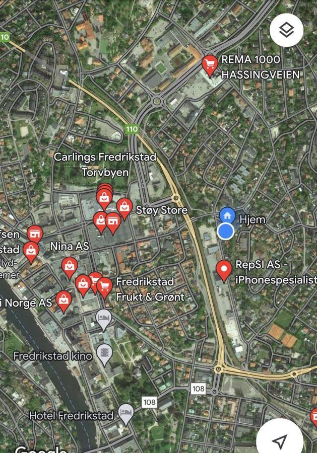 Dammyr, Close To City With Parking Fredrikstad Exteriör bild